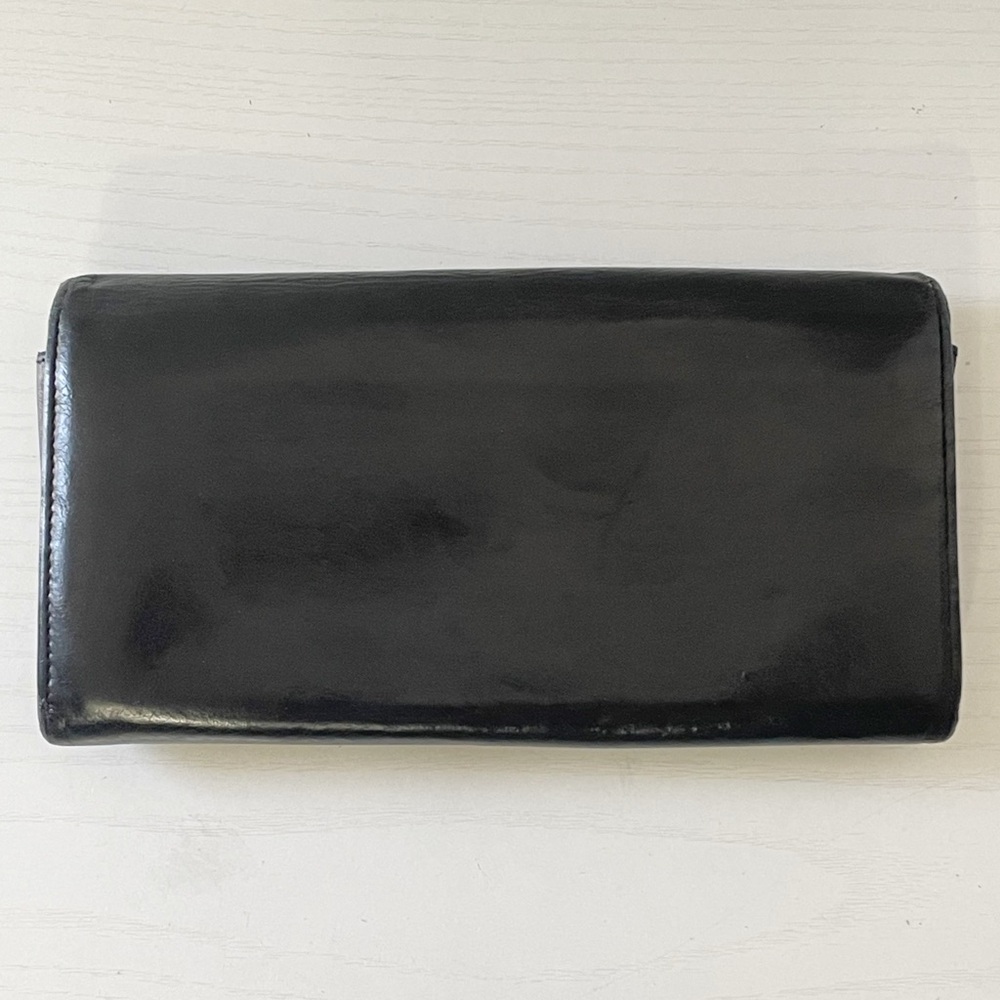 Balenciaga black leather city long snap wallet - Picture 2 of 13